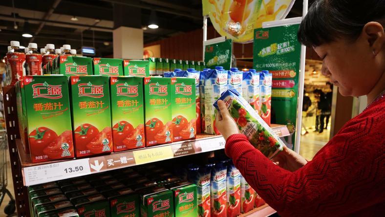 花36亿元,天地壹号“喝”下汇源果汁